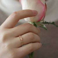 Damen-Schmetterlings-Ring | Verstellbar Silber Gold Langlebig Stilvoll Einzigartig-Luzern Mode