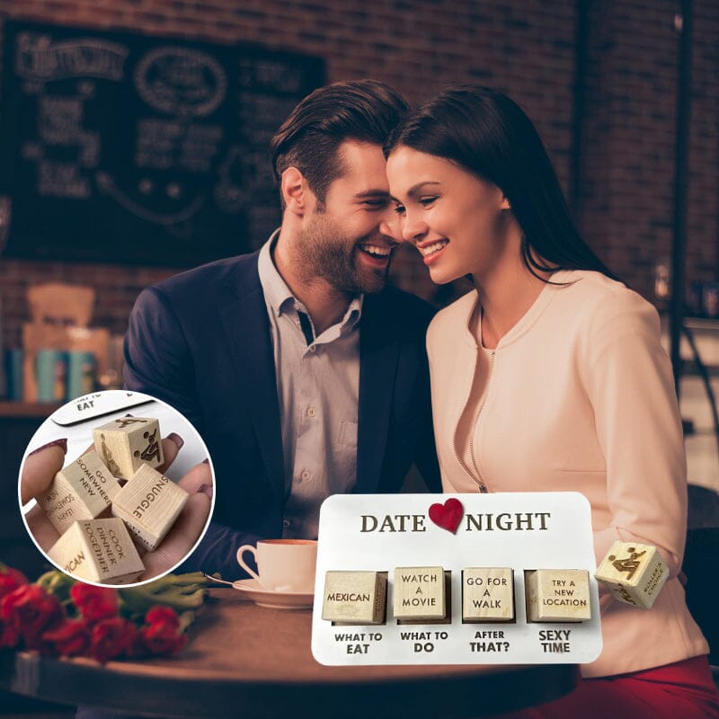 Date-Ideen Würfelset | Holz | Kreativ | Gemütlicher Abend-Luzern Mode