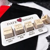 Date-Ideen Würfelset | Holz | Kreativ | Gemütlicher Abend-Luzern Mode