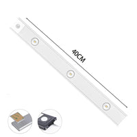 LED Schranklicht | Nachhaltig Sensor Praktisch Kabellos Vielseitig Dimmbar-40 cm-Schwarz-Luzern Mode
