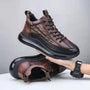 Luftkissen Sneaker für Damen und Herren - Bequem & Atmungsaktiv-39-Braun-Luzern Mode