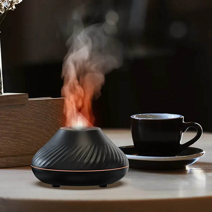 Aromadiffuser | Luxus Stilvoll Vielseitig Beruhigend Flammeneffekt USB-Luzern Mode
