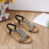 Luxus Damen Sandalen mit Keilabsatz – Celeste