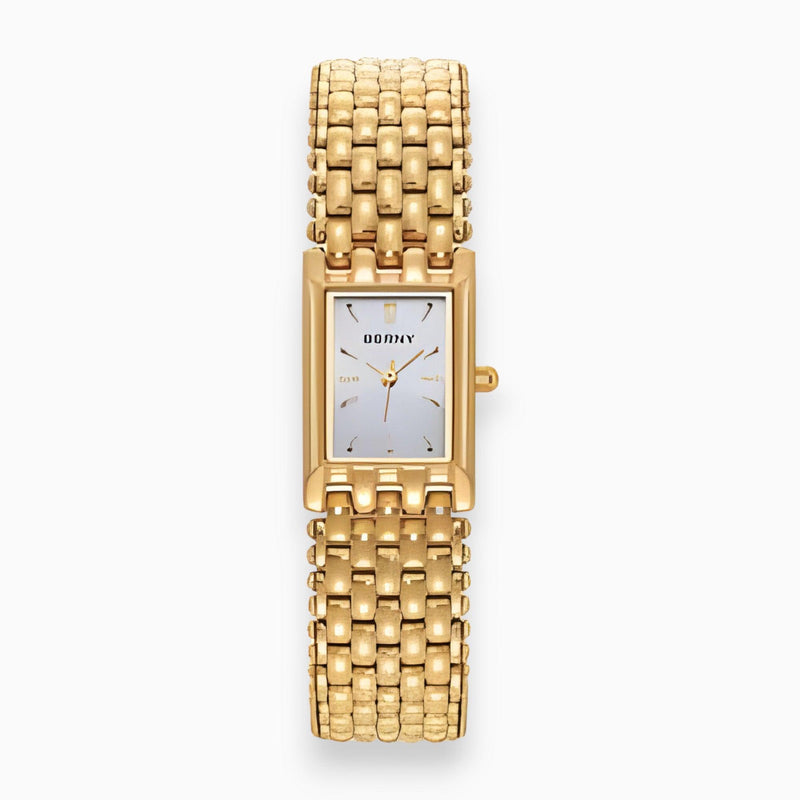 Luxus Damenarmbanduhr mit rechteckigem Zifferblatt kaufen-Weiß-Luzern Mode