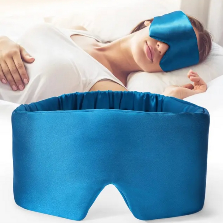 Ergonomische Schlafmaske für erholsamen Schlaf kaufen-Blau-Luzern Mode