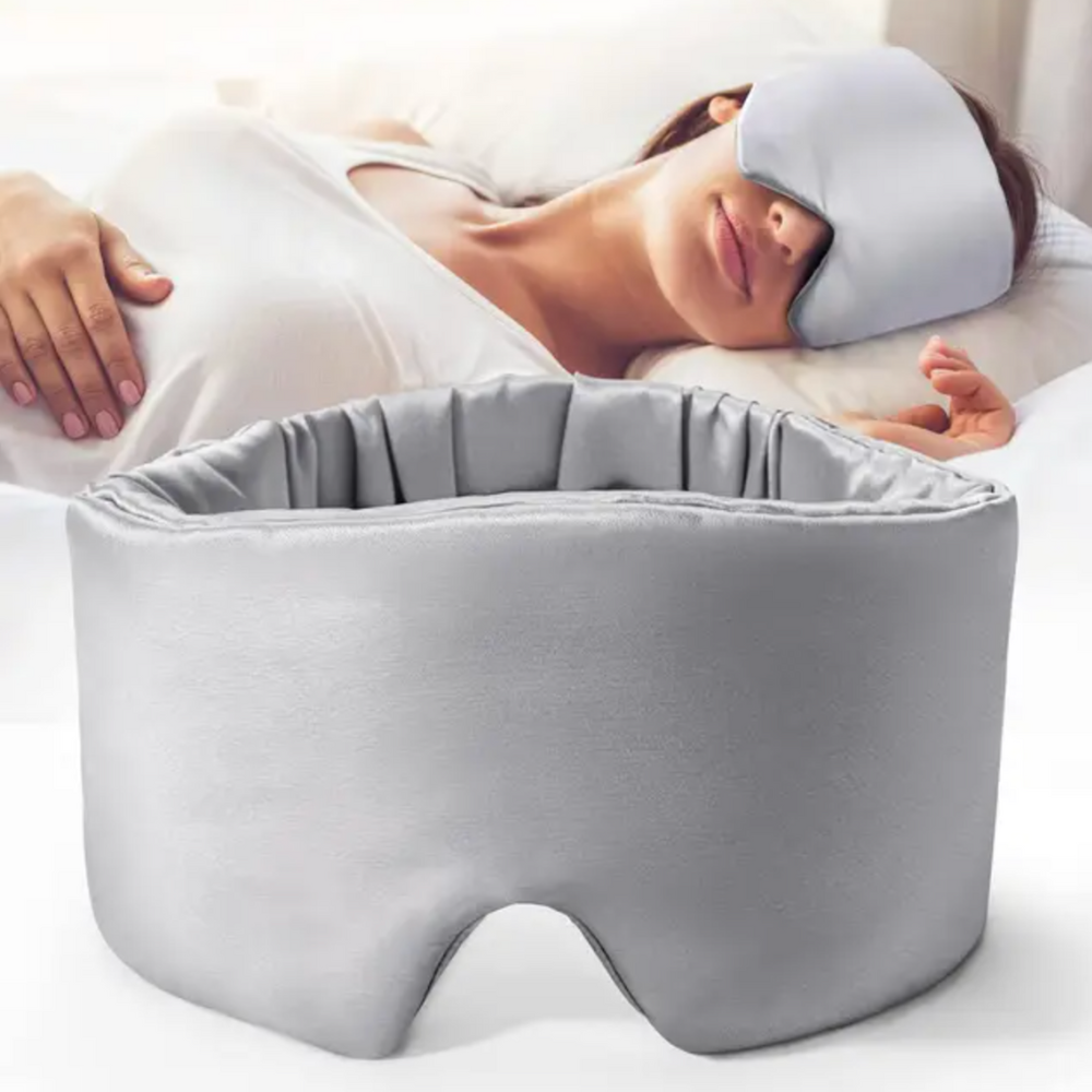 Ergonomische Schlafmaske für erholsamen Schlaf kaufen-Grau-Luzern Mode