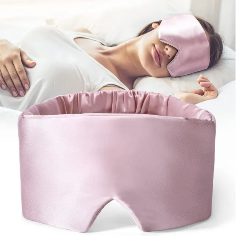 Ergonomische Schlafmaske für erholsamen Schlaf kaufen-Rosa-Luzern Mode