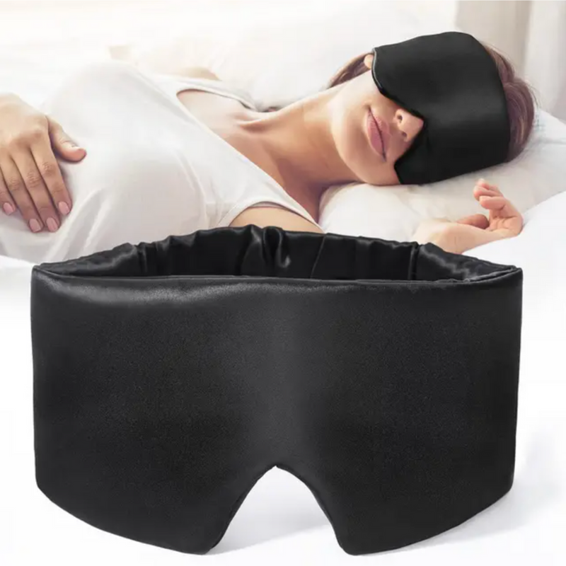 Ergonomische Schlafmaske für erholsamen Schlaf kaufen-Schwarz-Luzern Mode