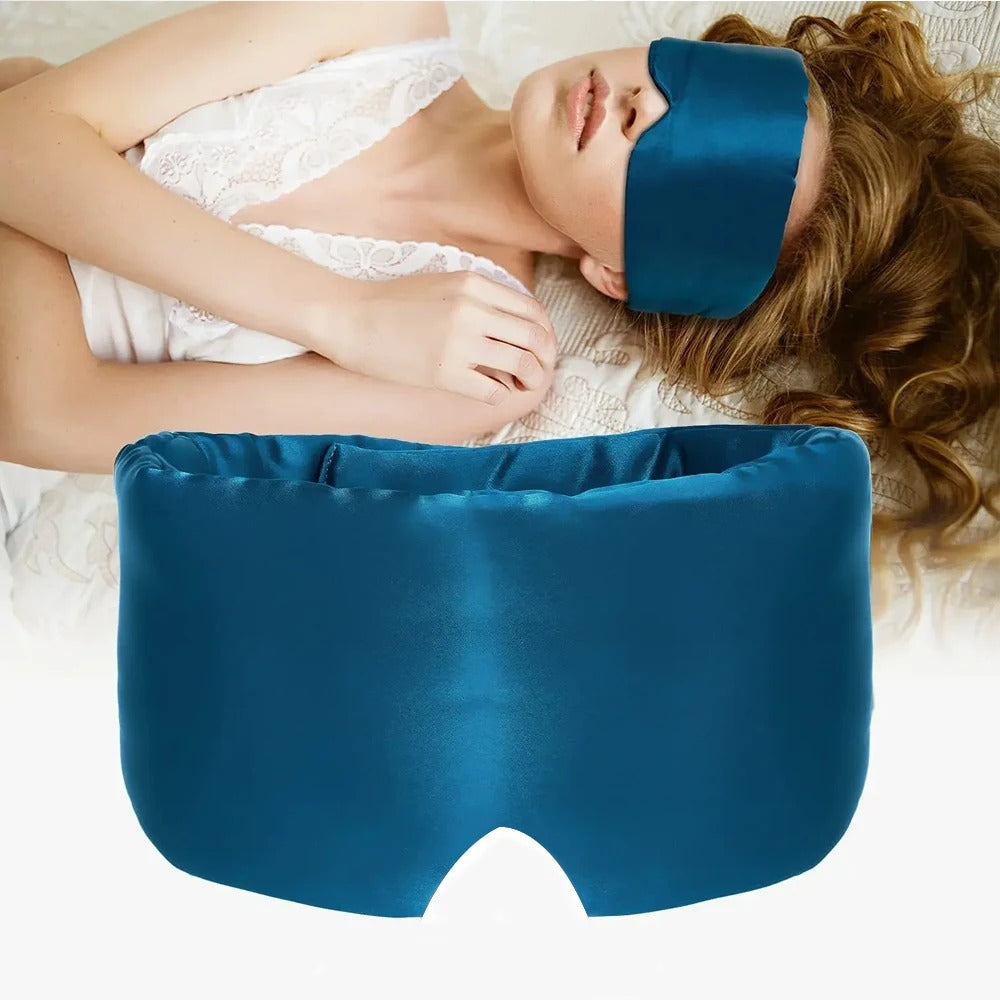 Hochwertige Schlafmaske für erholsamen Schlaf kaufen-Blau-Luzern Mode