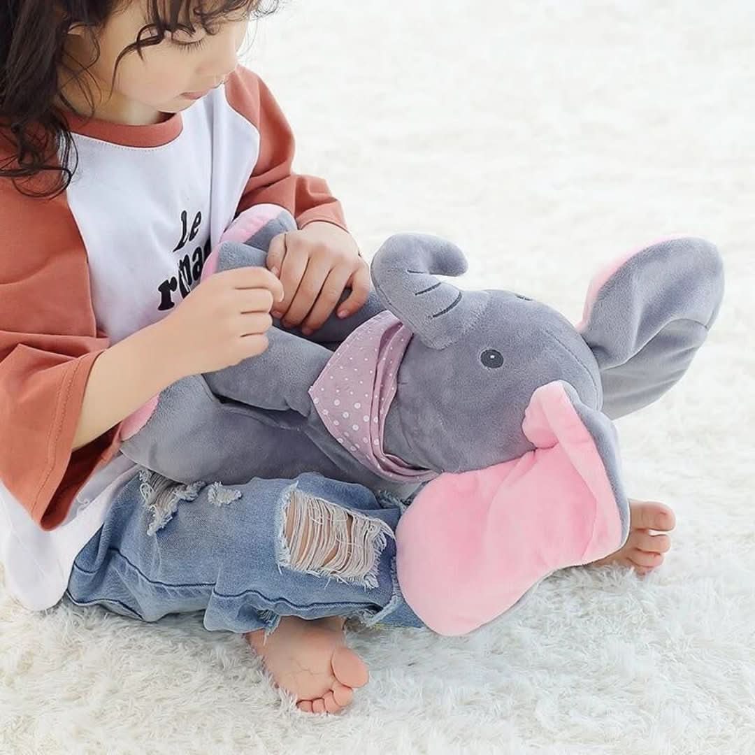 Interaktiver Baby-Elefant mit Spiel- & Sprachfunktion für Kleinkinder