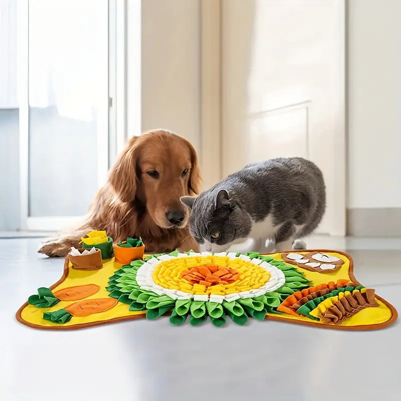 Futtermatte für Hunde | Spielerisch | Ruhiges Essen | Rutschfest | Qualität-Luzern Mode