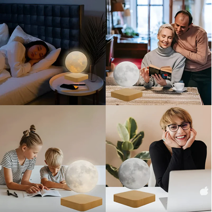 Magisch Schwebende Mondlampe | Einzigartige Atmosphärische LED Langlebig USB Stilvoll-Luzern Mode