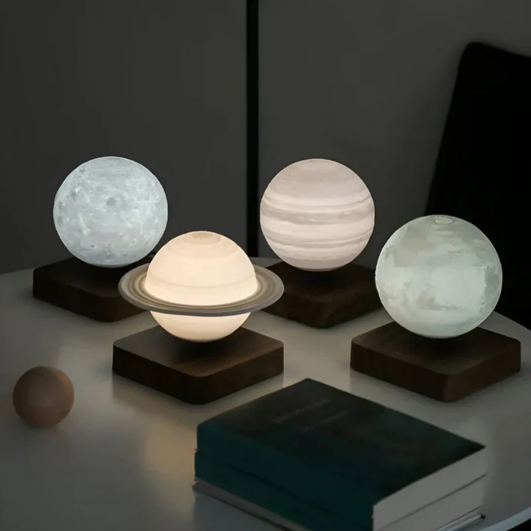 Magisch Schwebende Mondlampe | Einzigartige Atmosphärische LED Langlebig USB Stilvoll-Luzern Mode
