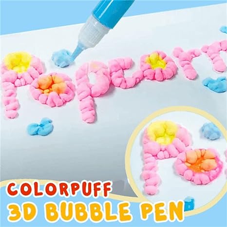 3D Farbstift-Set | 6-teiliges buntes kreatives Bastel- und Zeichenset-Luzern Mode