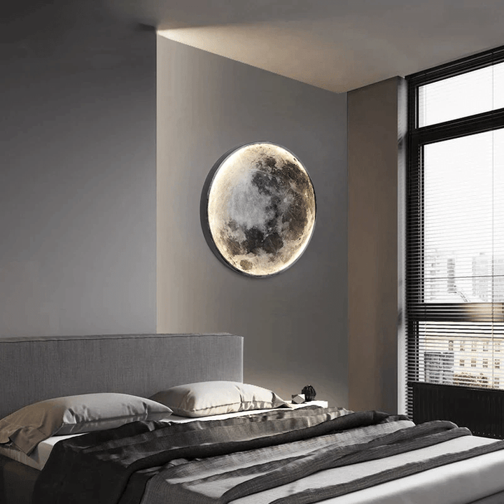 Mondlampe | Wandleuchte Einzigartig Einstellbar Atmosphärisch Langlebig LED Sparsam-Luzern Mode