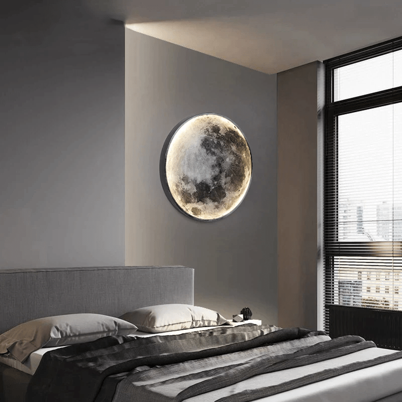 Mondlampe | Wandleuchte Einzigartig Einstellbar Atmosphärisch Langlebig LED Sparsam-Luzern Mode