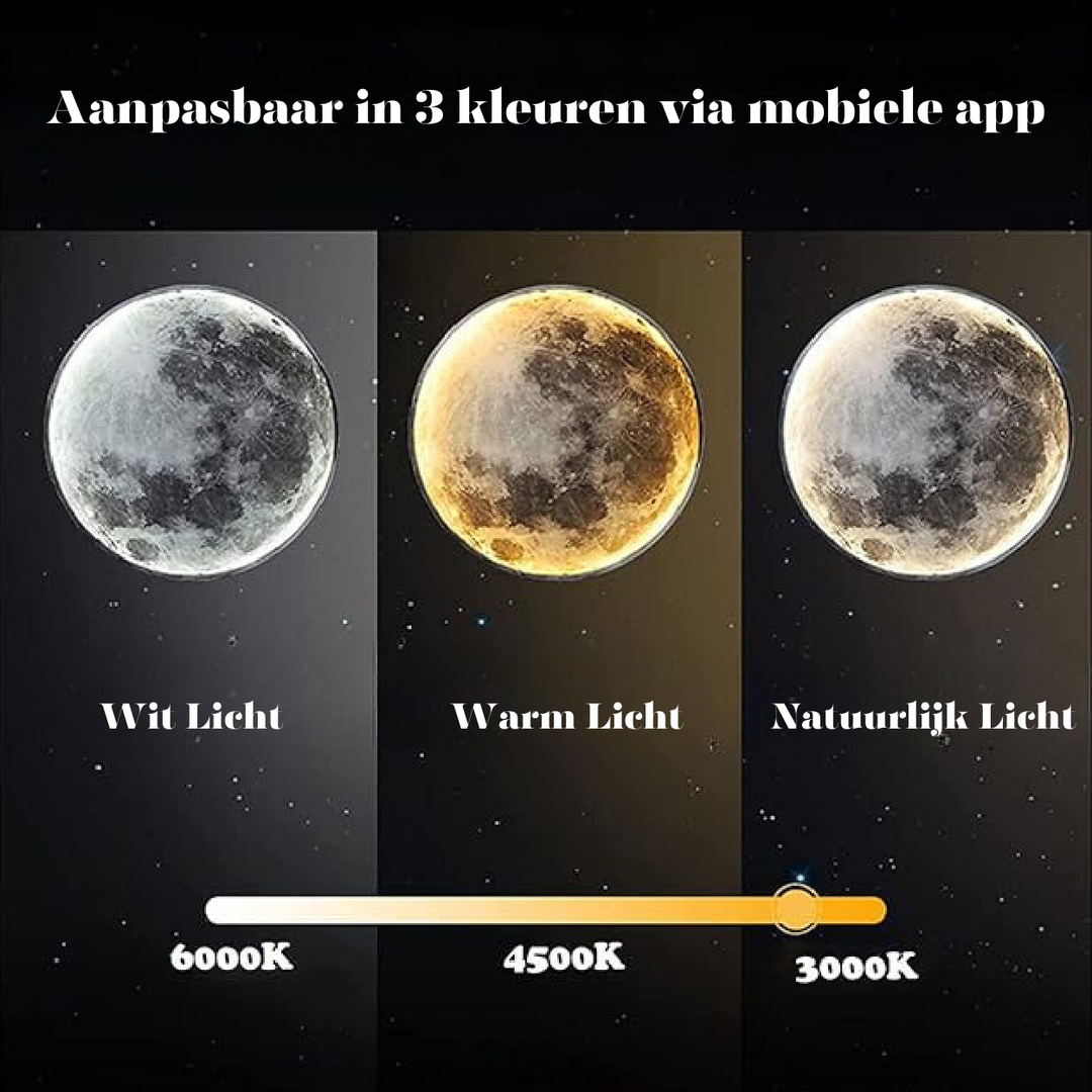 Mondlampe | Wandleuchte Einzigartig Einstellbar Atmosphärisch Langlebig LED Sparsam-Luzern Mode