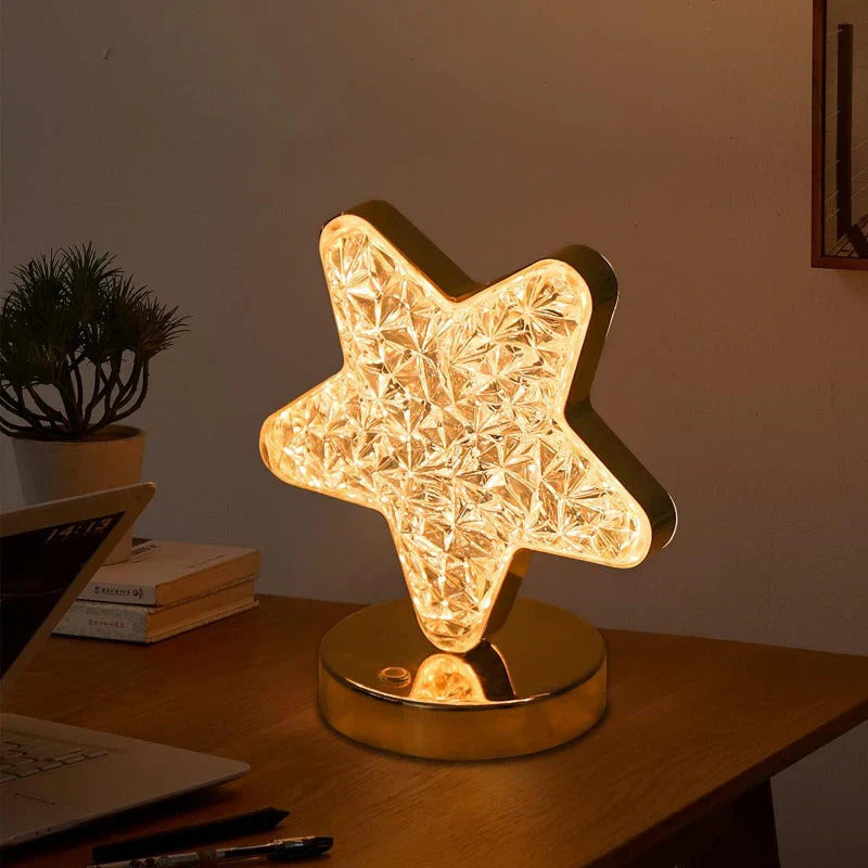 Mondförmige Tischlampe | Dimmbar LED Langlebig Vielseitig Stimmungsvol-Luzern Mode