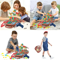 Bauspielzeug | Bohrer Lernspielzeug Langlebig Montessori Kreativ Vielseitig-Luzern Mode