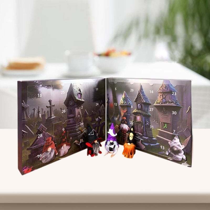 Weihnachts-Adventskalender 2024 | Elfen Countdown Niedlich Einzigartig Stimmungsvolll-Luzern Mode