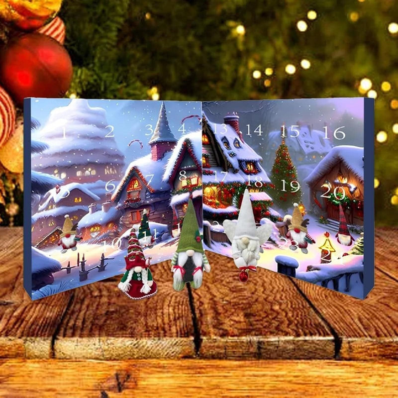 Weihnachts-Adventskalender 2024 | Elfen Countdown Niedlich Einzigartig Stimmungsvolll-Luzern Mode