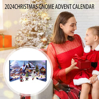 Weihnachts-Adventskalender 2024 | Elfen Countdown Niedlich Einzigartig Stimmungsvolll-Luzern Mode