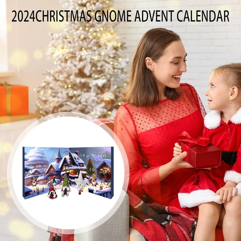 Weihnachts-Adventskalender 2024 | Elfen Countdown Niedlich Einzigartig Stimmungsvolll-Luzern Mode
