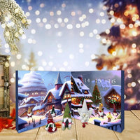Weihnachts-Adventskalender 2024 | Elfen Countdown Niedlich Einzigartig Stimmungsvolll-Luzern Mode