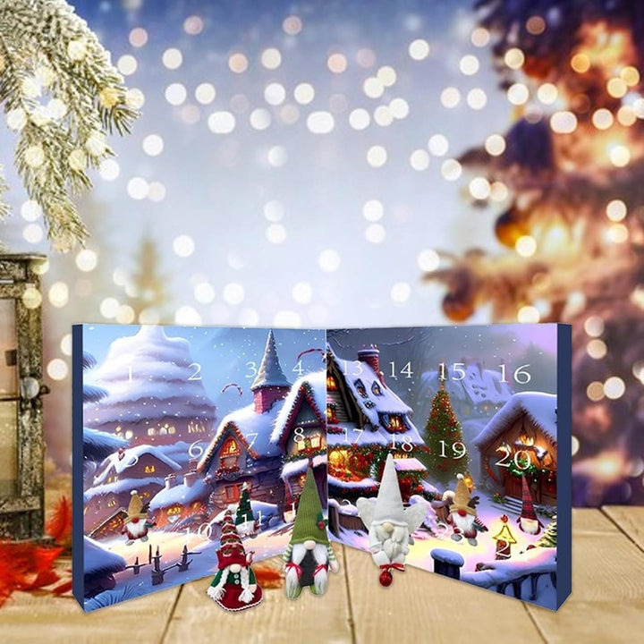 Weihnachts-Adventskalender 2024 | Elfen Countdown Niedlich Einzigartig Stimmungsvolll-Luzern Mode