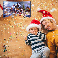 Weihnachts-Adventskalender 2024 | Elfen Countdown Niedlich Einzigartig Stimmungsvolll-Luzern Mode