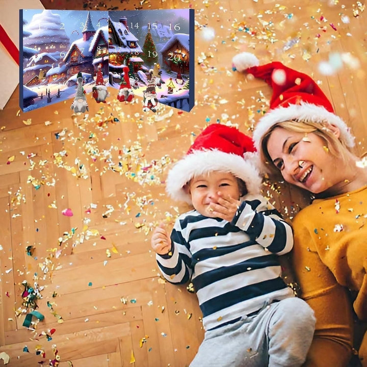 Weihnachts-Adventskalender 2024 | Elfen Countdown Niedlich Einzigartig Stimmungsvolll-Luzern Mode