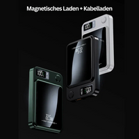 Powerbank | Kompakt Drahtlos Magnetisch 5000mAh Vielseitig Leicht-Luzern Mode