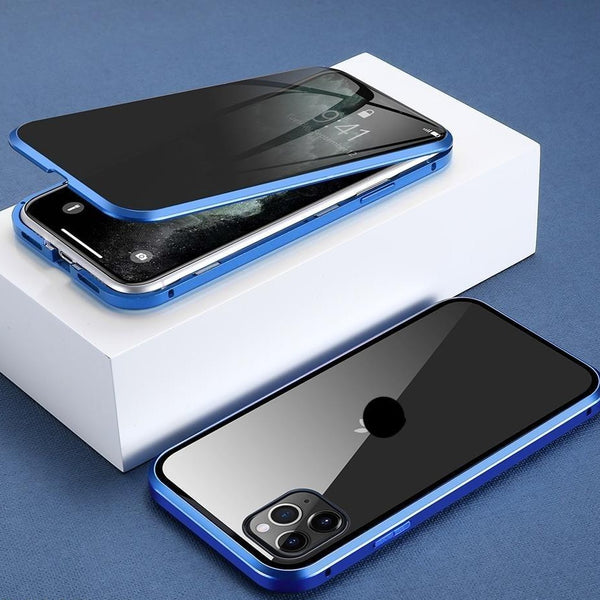 iPhone-Hülle | Sichtschutz | Abnehmbarer Bildschirm | Magnetisch-Luzern Mode