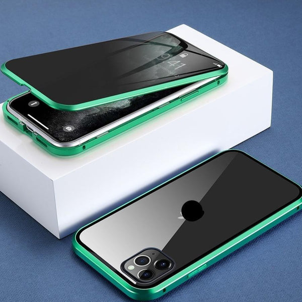 iPhone-Hülle | Sichtschutz | Abnehmbarer Bildschirm | Magnetisch-Luzern Mode