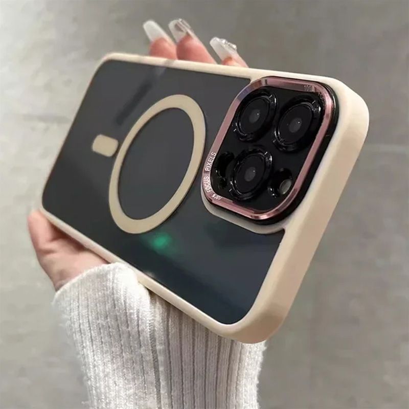 iPhone Schutzhülle | Magnetisch | Acryl | Silikon | Robust | Getönt-Luzern Mode