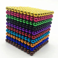 Magnetische Bauset | Kugeln 216-teilig Langlebig Vielseitig Kreativ-1 Set – 216 Magnetkugeln-Luzern Mode
