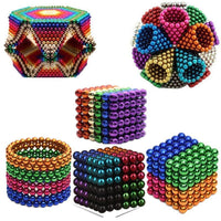 Magnetische Kugeln | Bauen Spielzeug Kreativ Interaktiv Langlebig-Mehrfarbig-Luzern Mode