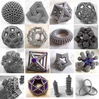 Magnetische Kugeln | Bauen Spielzeug Kreativ Interaktiv Langlebig-Luzern Mode