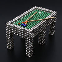 Magnetische Kugeln | Bauen Spielzeug Kreativ Interaktiv Langlebig-Luzern Mode