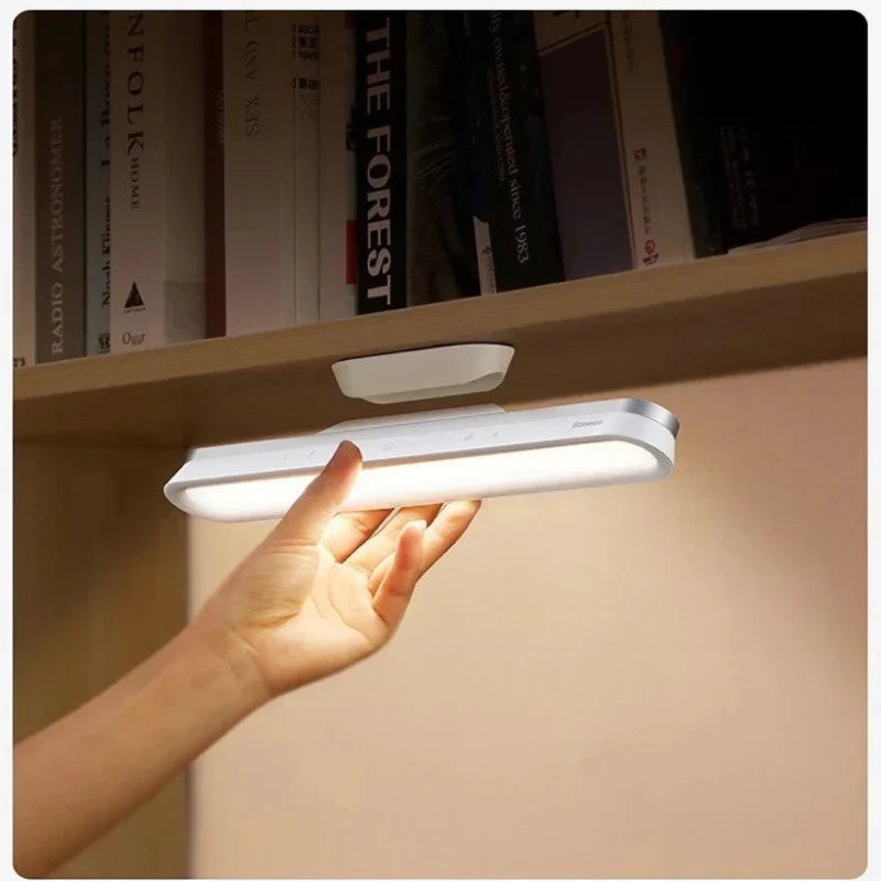 Schreibtischlampe | Magnetisch Stilvoll LED Energiesparend Touch Vielseitig Modern-Weiß-Luzern Mode