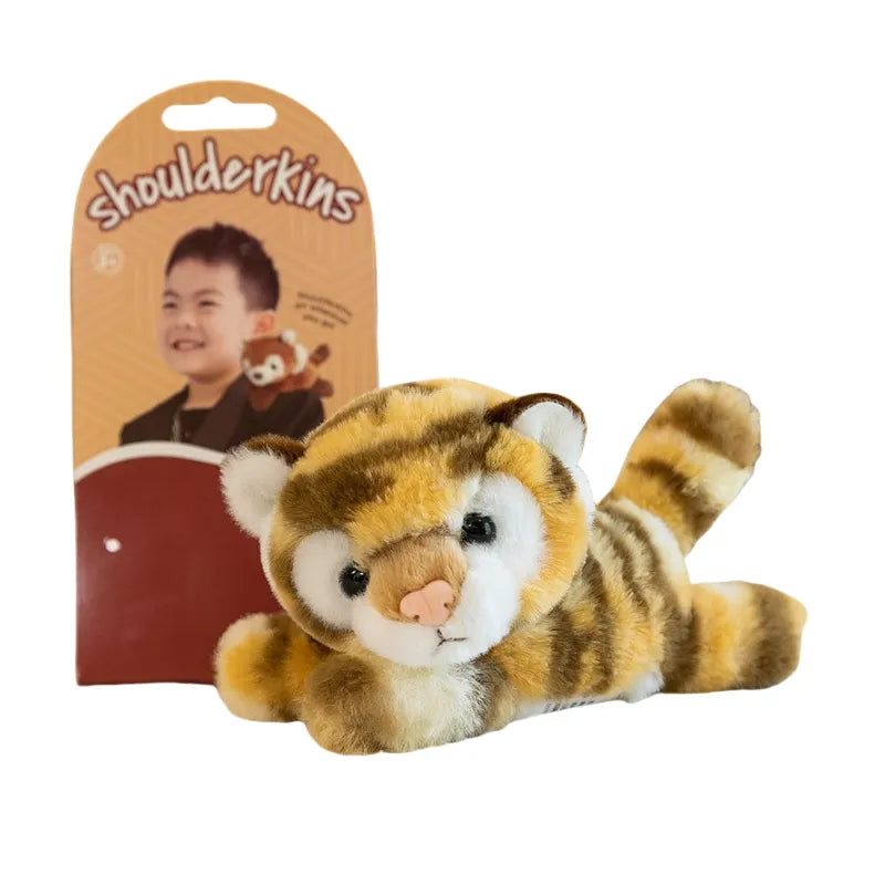 Schouder Knuffel | Dieren Magnetisch Duurzaam Schattig Uniek Zacht-Tiger-Luzern Mode