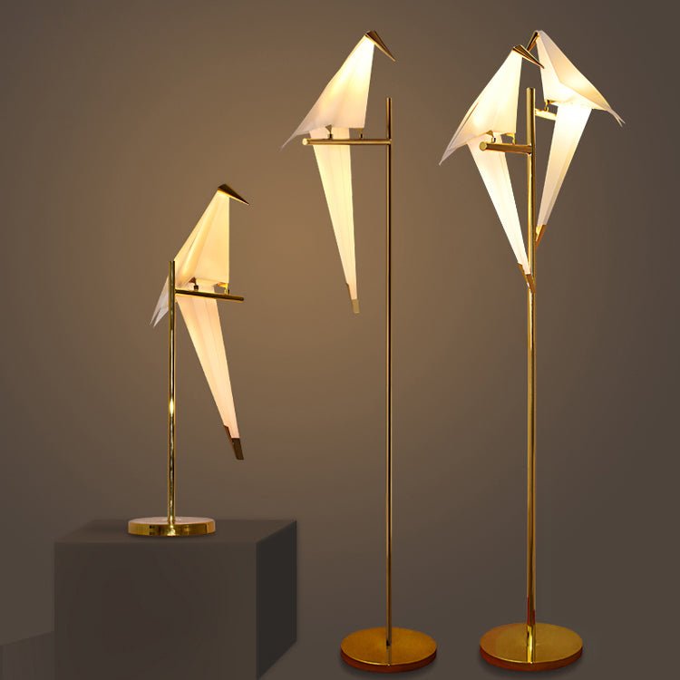 LED Vogellampe | Vielseitig Einzigartig Kunstvoll Modern Magnetisch Origami-Luzern Mode