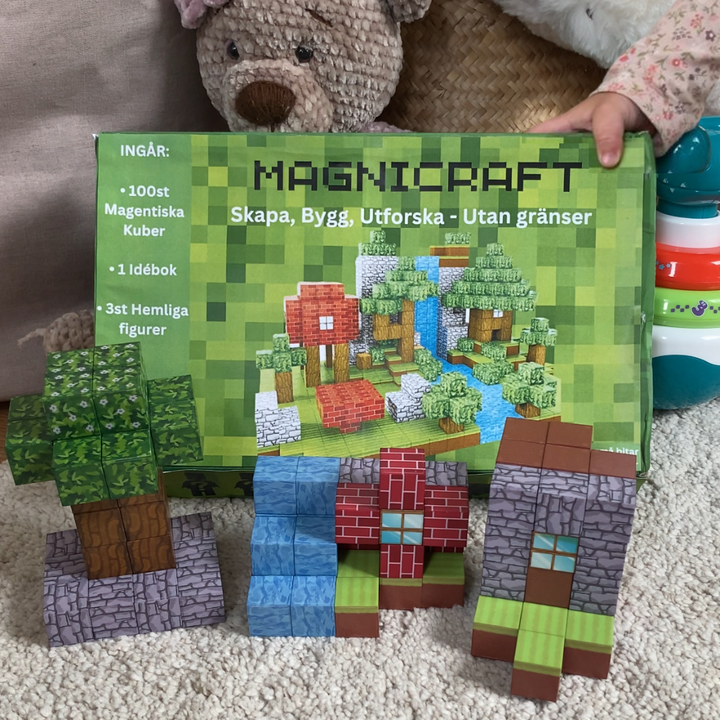 Magnetisches Spielzeug | Bauen | Minecraft | Würfel | Kreativ-Luzern Mode