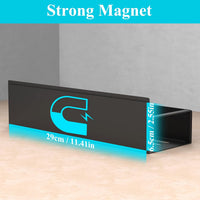 Magnetisches Gewürzregal Set | 4-teilig | Stark | Langlebig | Stilvoll | Kompakt-Luzern Mode
