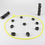 Schachset | Magnetisch Kompakt Herausfordernd Lehrreich Langlebig Vielseitig-Gelb-Luzern Mode