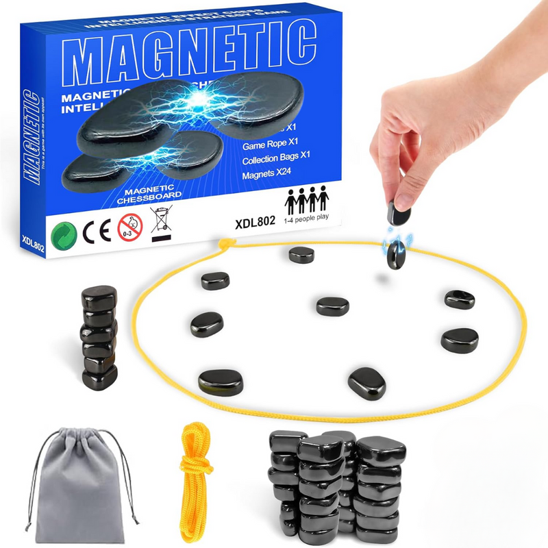 Schachset | Magnetisch Kompakt Herausfordernd Lehrreich Langlebig Vielseitig-Luzern Mode