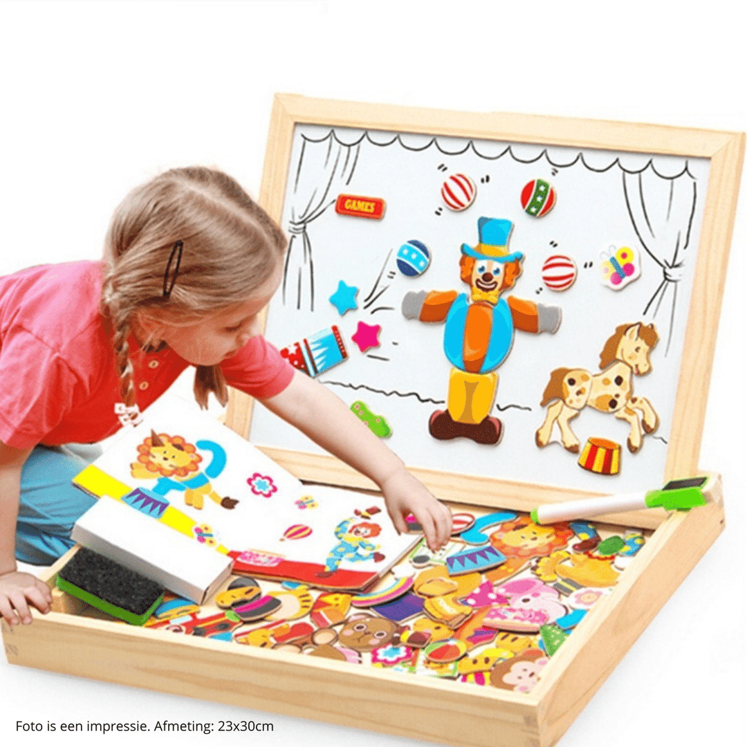 Magnetisches Spielbrett | Stifte Kreativ Vielseitig Langlebig Spaß-Luzern Mode