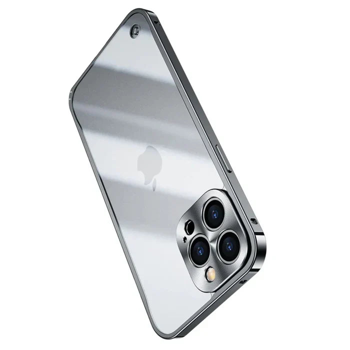 iPhone MagSafe Hülle | Magnetisch Stilvoll Metall Luxus Robust Haltbar-Luzern Mode