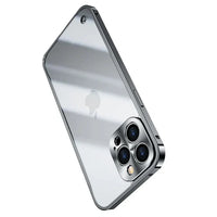 iPhone MagSafe Hülle | Magnetisch Stilvoll Metall Luxus Robust Haltbar-Luzern Mode