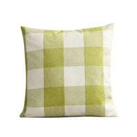 Gemütliche Karierte Kissenhülle im Landhausstil – Autumn Plaid